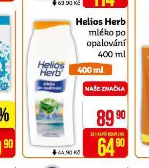 Teta Helios herb mléko po opalování nabídka