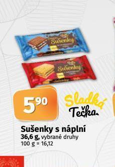 Coop Sušenky s náplní nabídka