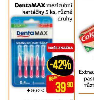 Teta Dentamax mezizubní kartáčky nabídka