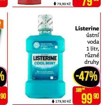 Teta Listerine ústní voda nabídka