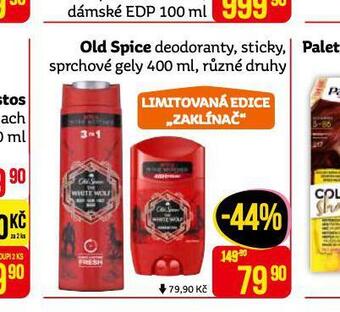 Teta Old spice deodoranty nabídka