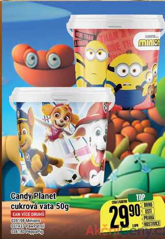 Tamda Foods Candy planet cukrová vata 50 g nabídka