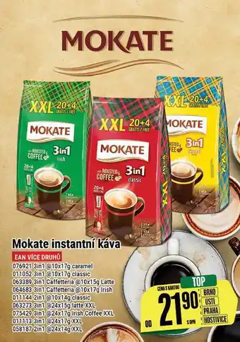 Tamda Foods Mokate instantní káva nabídka