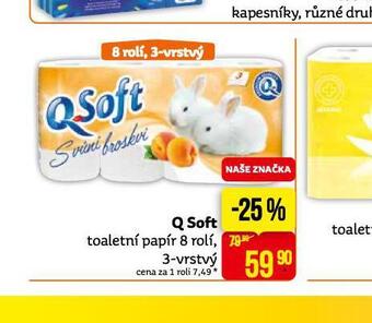 Teta Q soft toaletní papír nabídka