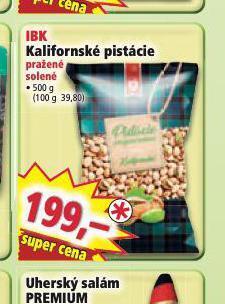 Norma Ibk kalifornské pistácie nabídka