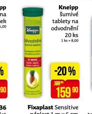 Teta Kneipp šumivé tablety na odvodnění nabídka