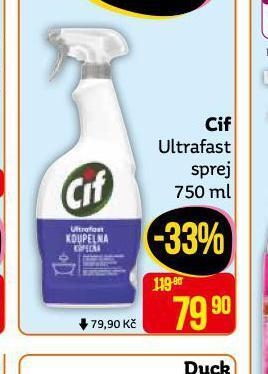 Teta Cif ultrafast sprej nabídka