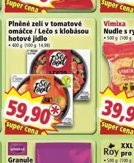 Norma Lečo s klobásou nabídka