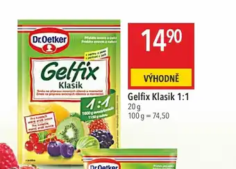 Globus Gelfix Klasik 1:1 100 g = 74,50 nabídka