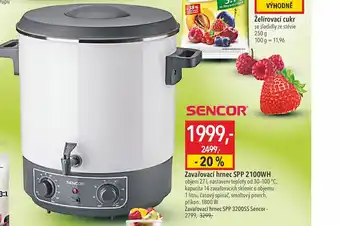 Globus Zavařovací hrnec SPP 3200SS Sencor - 2799,-3299,- nabídka