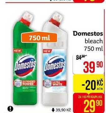 Teta Domestos bleach 750 ml nabídka