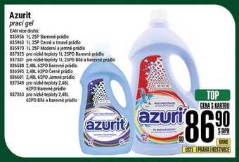 Azurit prací gel