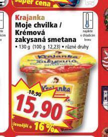 Norma Krajanka krémová zakysaná smetana nabídka