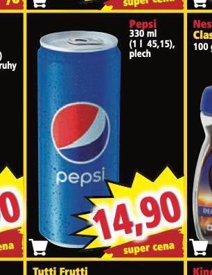 Norma Pepsi 330 ml nabídka