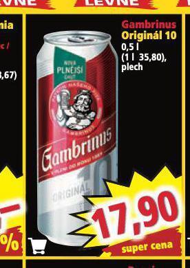 Norma Pivo gambrinus originál nabídka