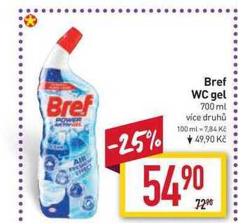Billa Bref wc gel 700 ml nabídka
