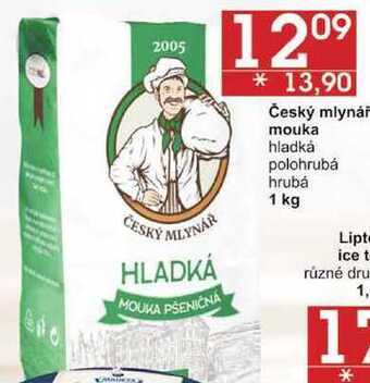 Jip Český mlynář mouka hladká, 1 kg nabídka