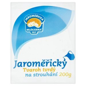 Jip Jaroměřická mlékárna jaroměřický tvaroh tvrdý na strouhání 200g nabídka