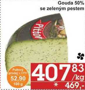 Jip Gouda 50% se zeleným pestem, 100 g nabídka