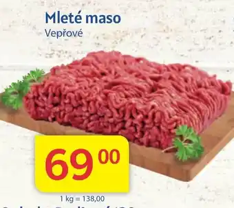 Kubík potraviny Mleté maso nabídka