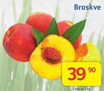 Kubík potraviny Broskve nabídka