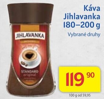 Kubík potraviny Káva Jihlavanka nabídka