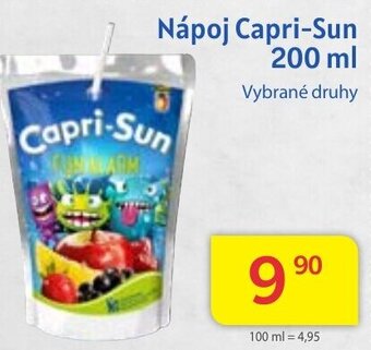 Kubík potraviny Nápoj Capri-Sun 200 ml nabídka