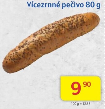 Kubík potraviny Vícezrnné pečivo 80 g nabídka