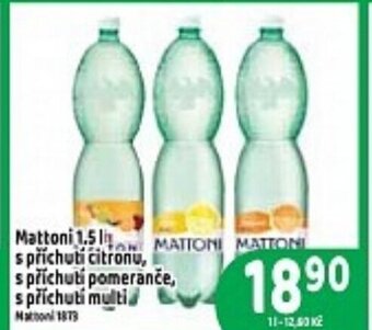 Brněnka Mattoni 1.5 l nabídka
