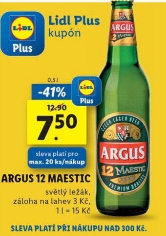 Lidl ARGUS 12 MAESTIC nabídka