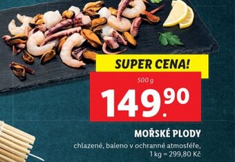 Lidl MOŘSKÉ PLODY nabídka