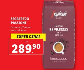 Lidl SEGAFREDO PASSIONE nabídka