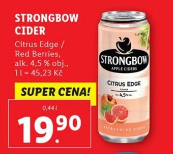 Lidl STRONGBOW CIDER nabídka
