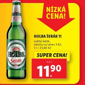 Lidl HOLBA ŠERÁK 11 nabídka