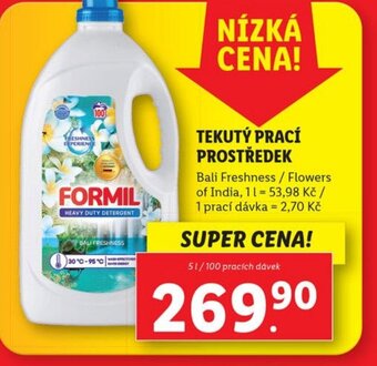Lidl TEKUTÝ PRACÍ PROSTŘEDEK nabídka