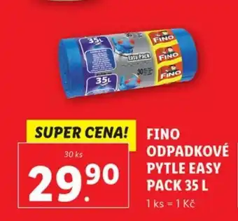Lidl FINO ODPADKOVÉ PYTLE EASY PACK 35 L nabídka
