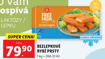 Lidl BEZLEPKOVÉ RYBÍ PRSTY nabídka