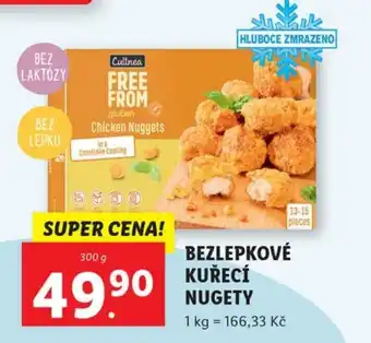 Lidl BEZLEPKOVÉ KUŘECÍ NUGETY nabídka