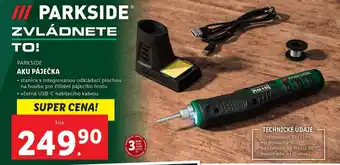 Lidl PARKSIDE AKU PÁJEČKA nabídka