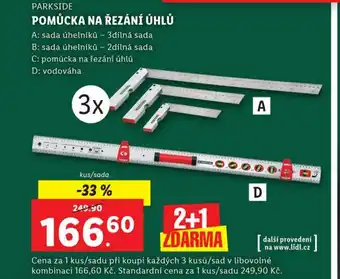 Lidl PARKSIDE POMŮCKA NA ŘEZÁNÍ ÚHLŮ nabídka