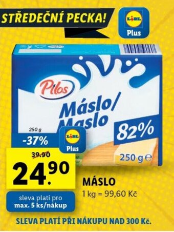 Lidl MÁSLO nabídka