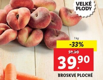 Lidl BROSKVE PLOCHÉ nabídka