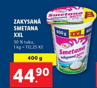 Lidl ZAKYSANÁ SMETANA XXL nabídka