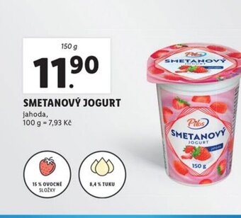 Lidl SMETANOVÝ JOGURT nabídka