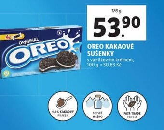 Lidl OREO KAKAOVÉ SUŠENKY nabídka