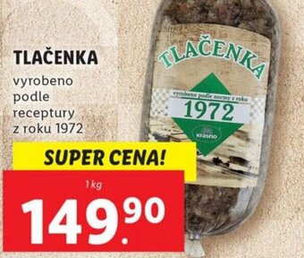 Lidl TLAČENKA nabídka