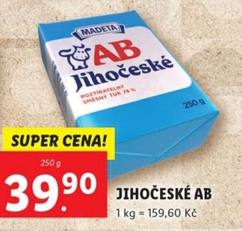 Lidl JIHOČESKÉ AB nabídka