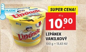 Lidl LIPÁNEK VANILKOVÝ nabídka