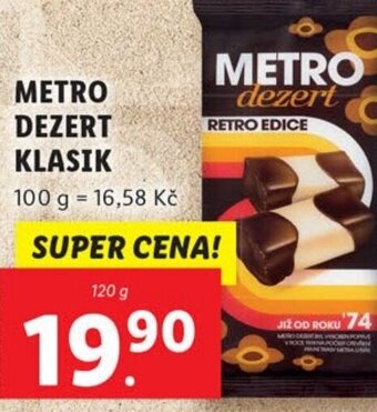 Lidl METRO DEZERT KLASIK nabídka