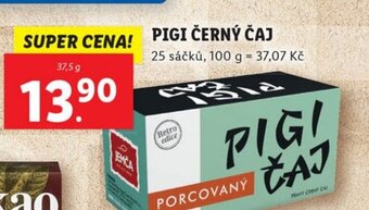 Lidl PIGI ČERNÝ ČAJ nabídka